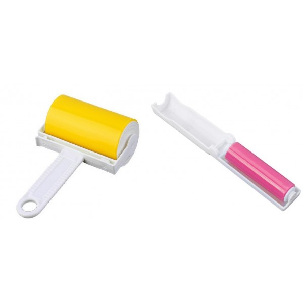 Tüy ve Toz Alma Rulo Seti - Sticky Budy Model 2 - Sarı