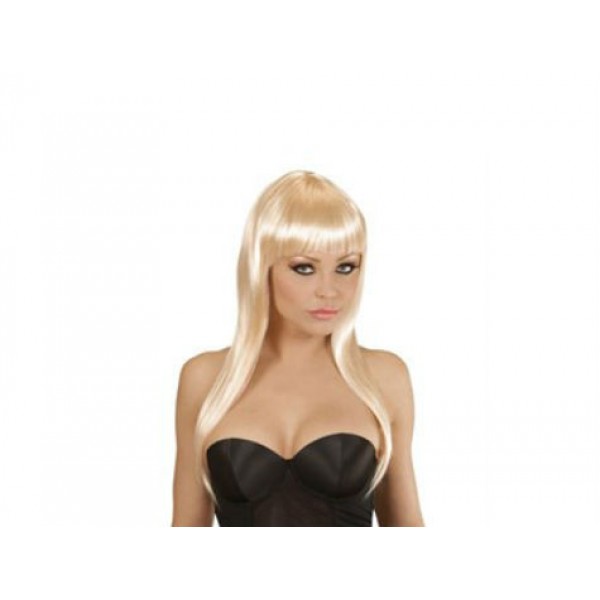 Uzun Peruk Saç - Altın Sarı