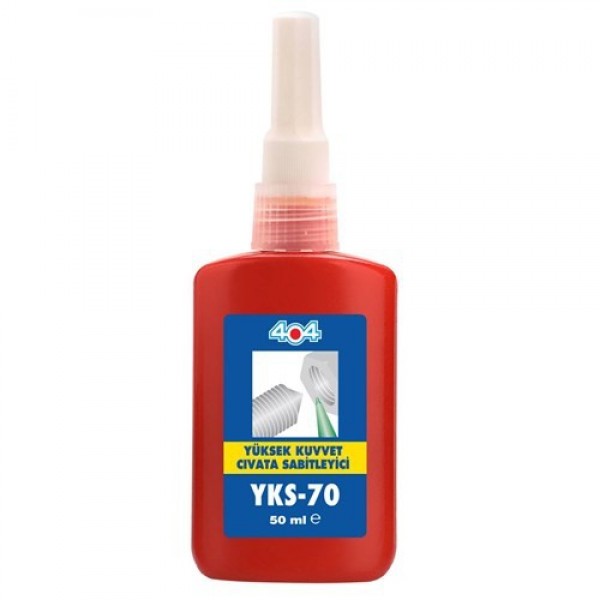 404 Civata Sabitleyici YKS 70 ( Yüksek Kuvvet) 50 ML