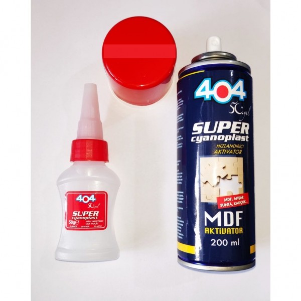 404 Mdf Yapıştırıcı Seti 200 ml