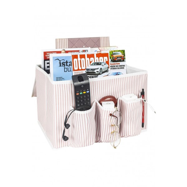 Araç Bagaj Düzenleyici Bölmeli Organizer - Pembe